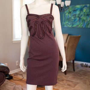 Purple Kardashian Kollection Dress Size Medium